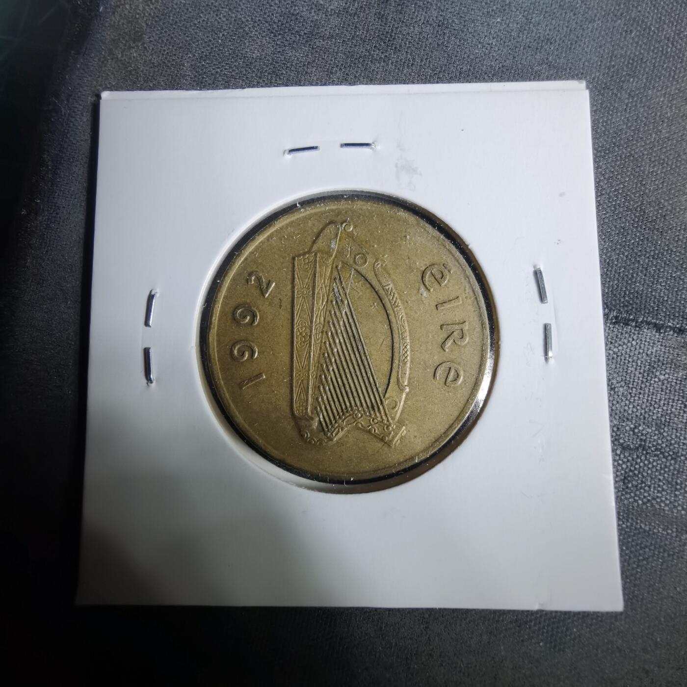 沼泽如烟--第929场 爱尔兰1992年20便士