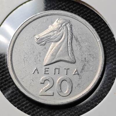 KK钱币收藏小铺 第378期  2月预留时间 周末发货 -  1978希腊20德拉克马