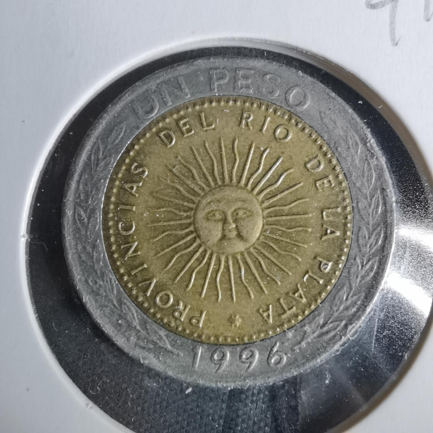 沼泽如烟--第929场 阿根廷1996年1比索