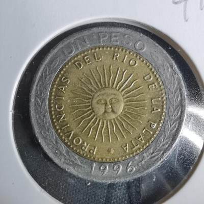 沼泽如烟--第929场 - 阿根廷1996年1比索