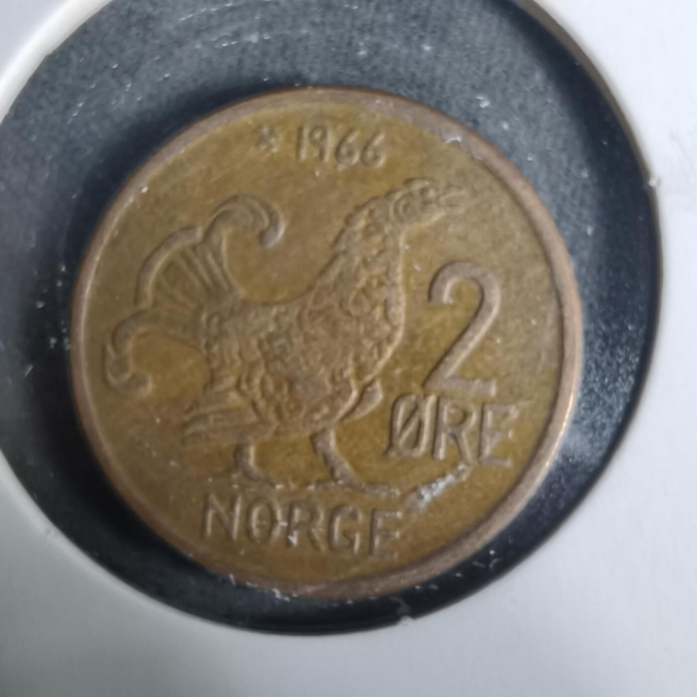 沼泽如烟--第929场 挪威1966年2欧尔