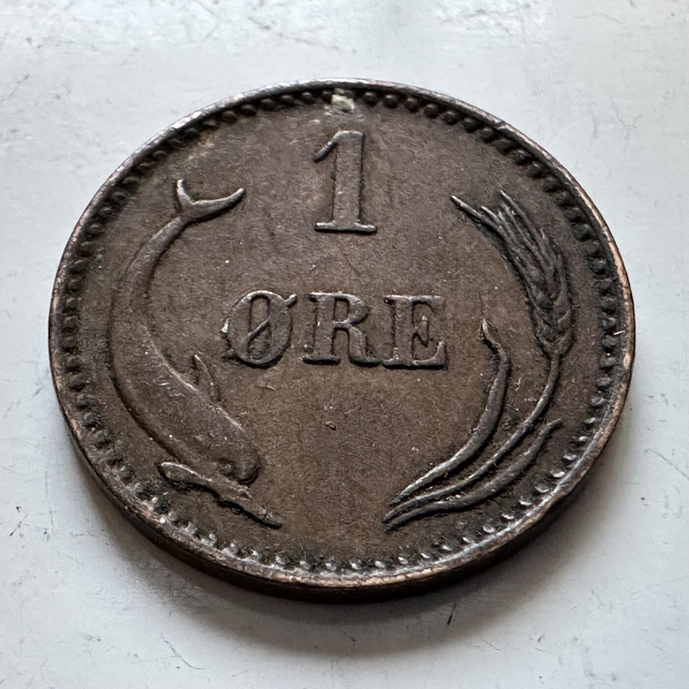 🌹外币初藏🌹🐯2025年第140场  每周二四六晚8️⃣点 接代拍 丹麦1899年一欧尔