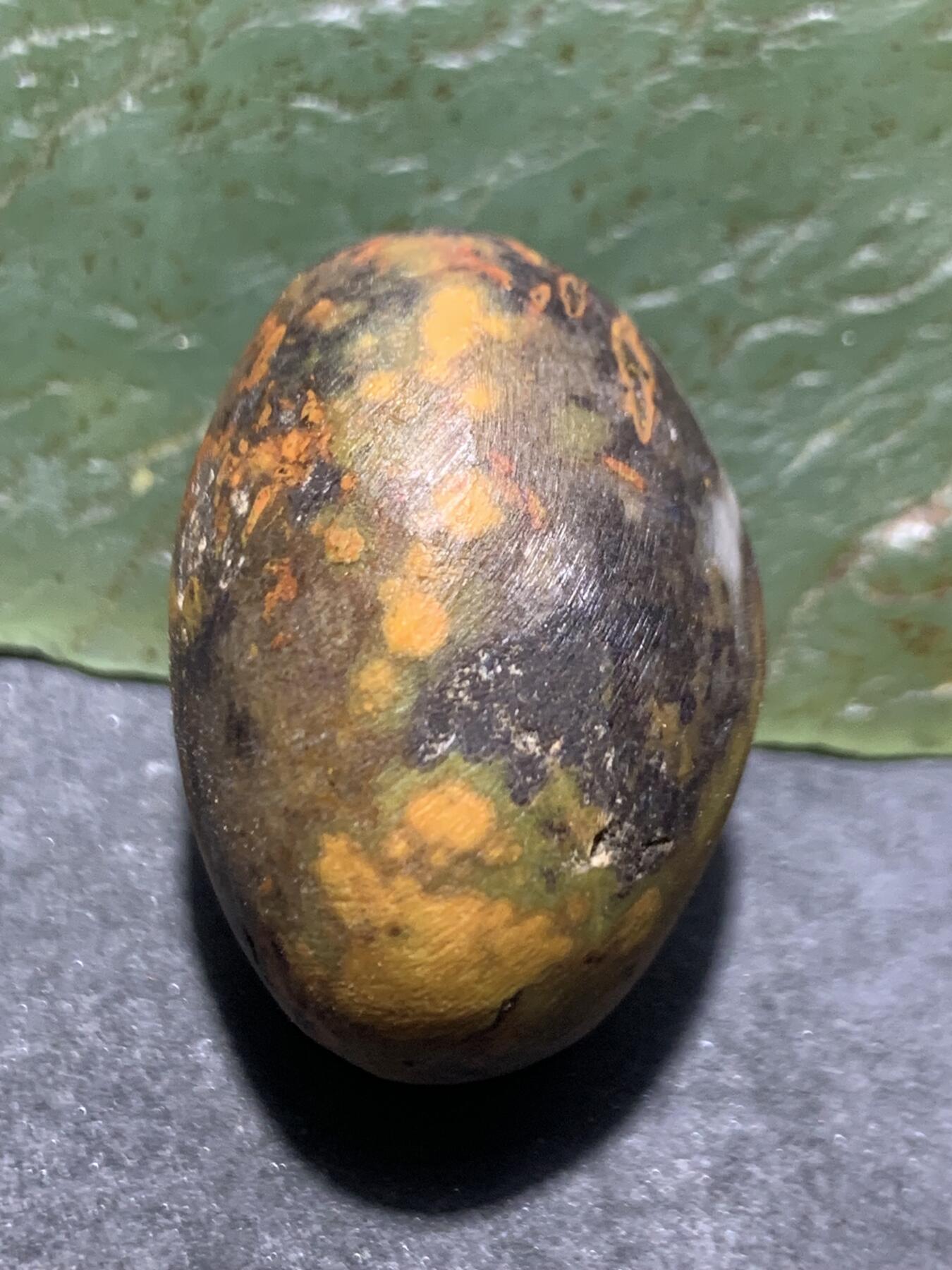 精美战国红玛瑙明料原石一个，