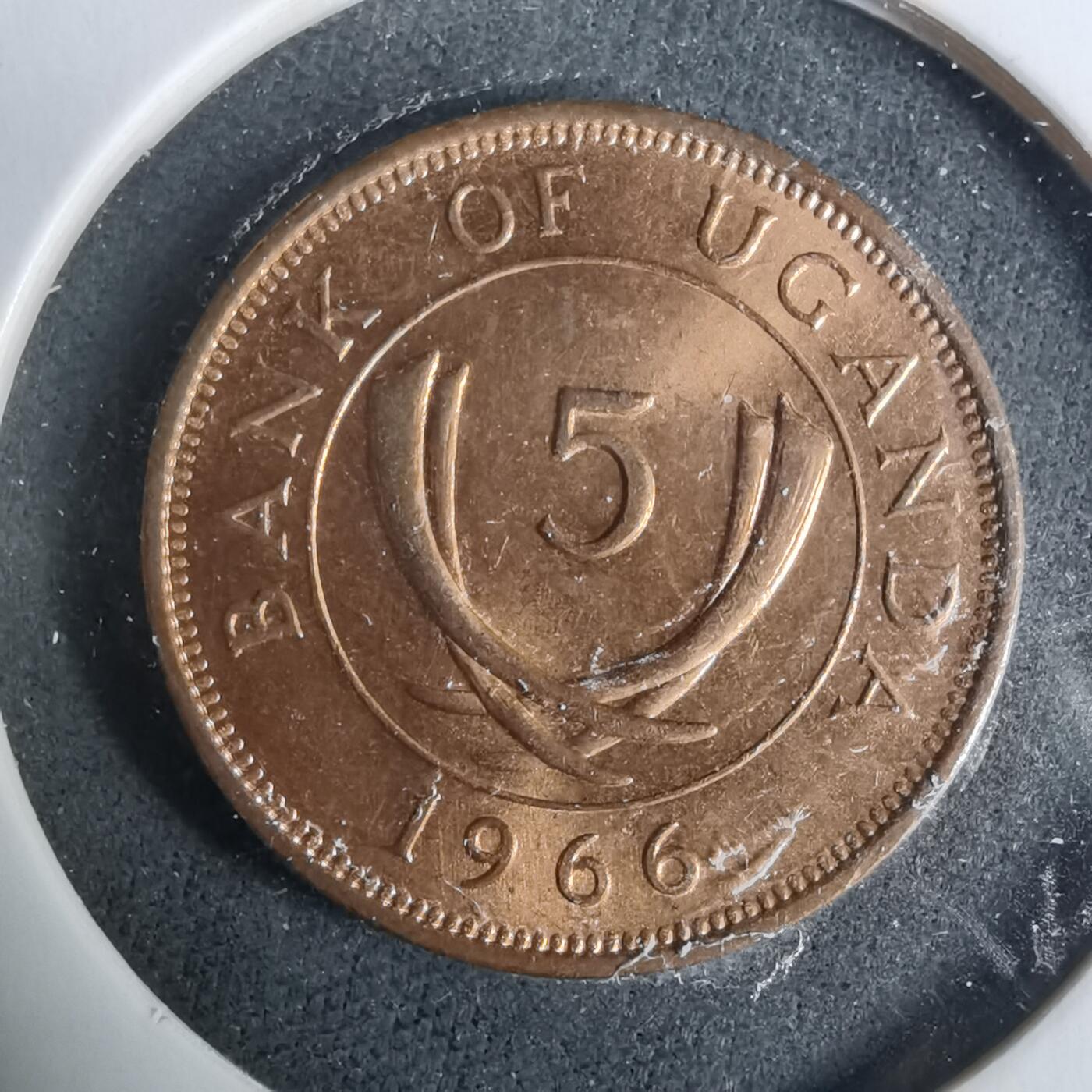 沼泽如烟--第929场 乌干达1966年五分