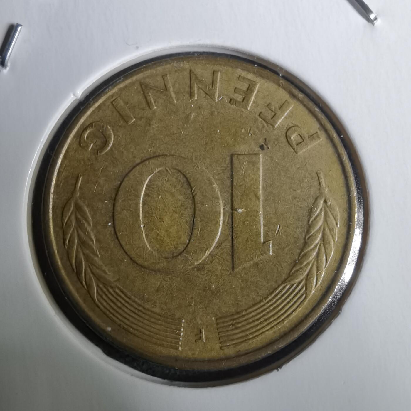 沼泽如烟--第928场 德国1979年10芬尼