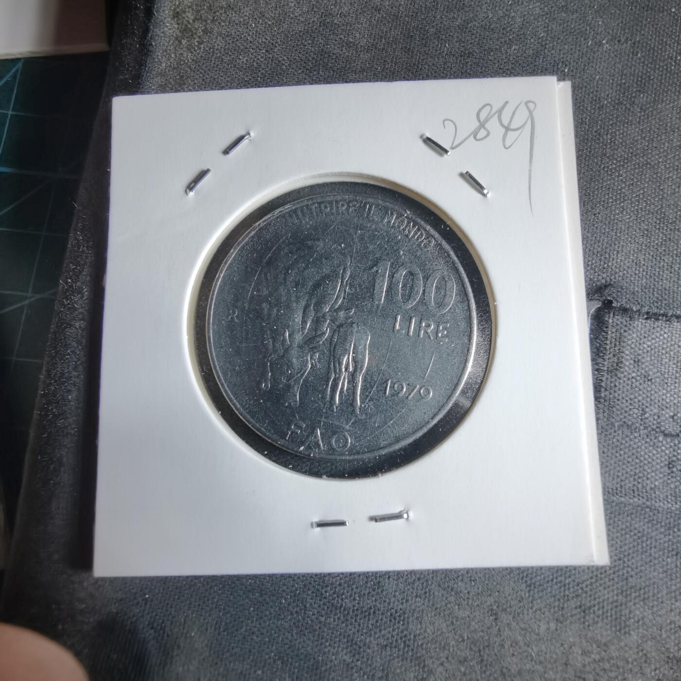 沼泽如烟--第928场 意大利1979年100里拉