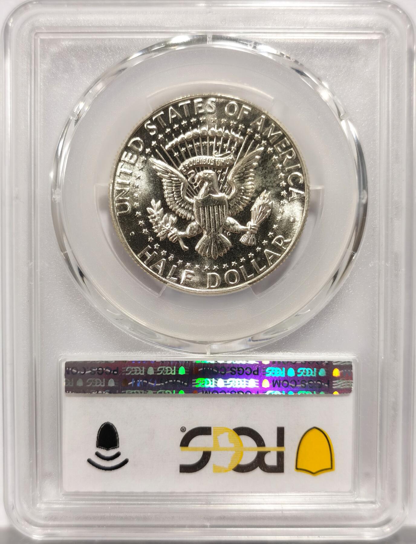 博洋堂世界钱币拍卖第151期（全场包邮） PCGS SP66 SMS 美国1965年肯尼迪半元银币，罕见收藏级样币