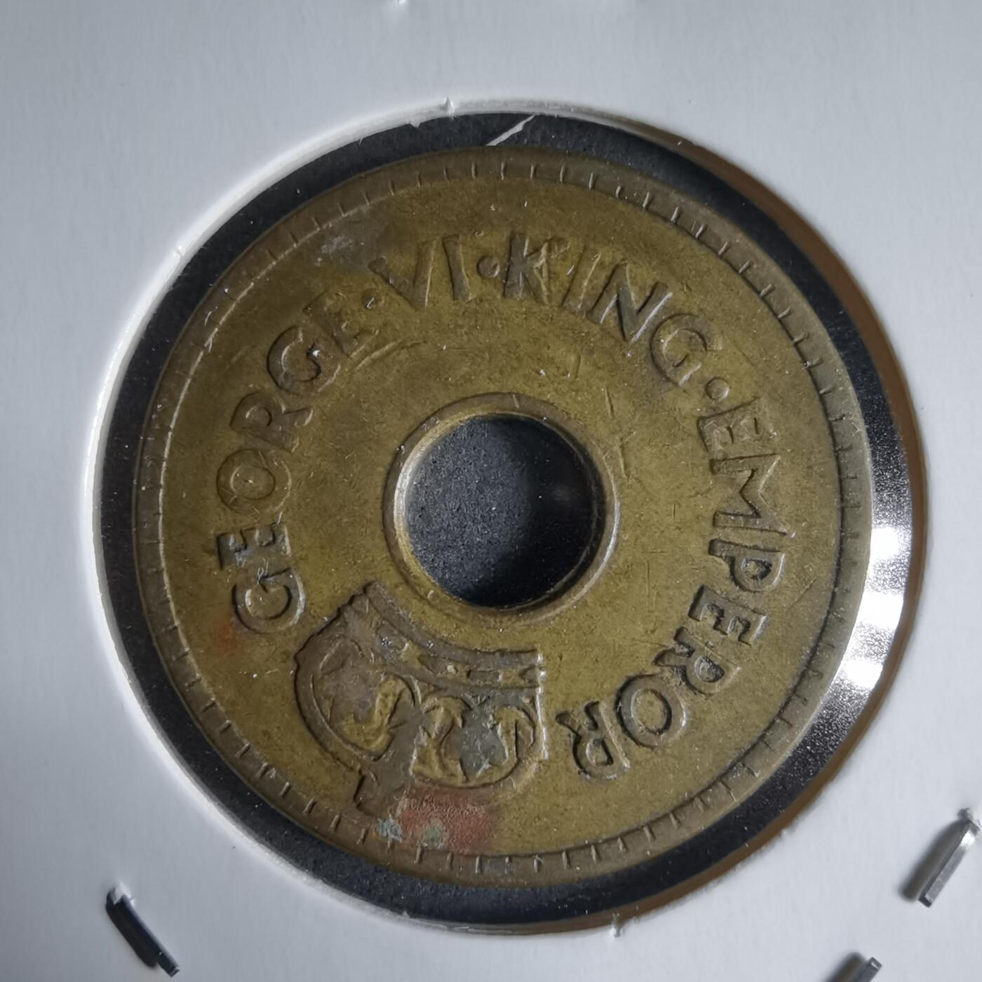 沼泽如烟--第928场 斐济1943年1便士