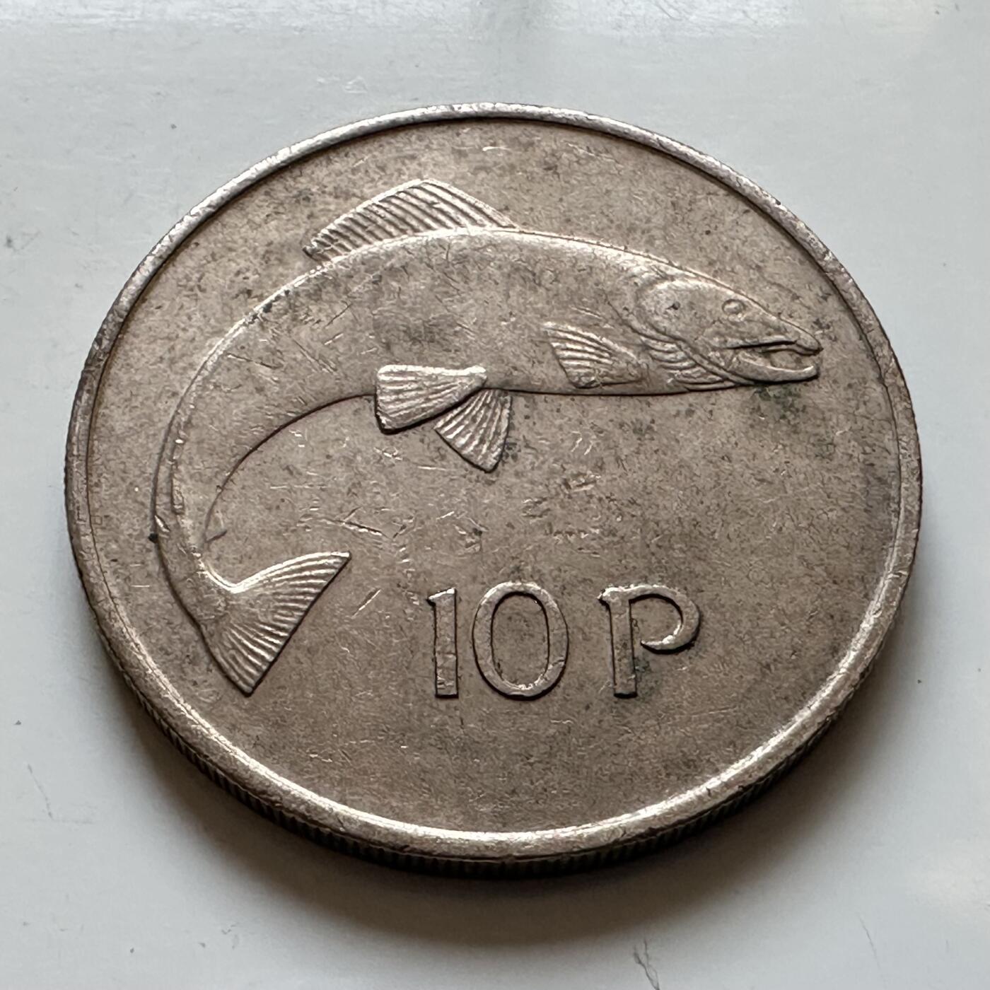 🌹外币初藏🌹🐯2025年第140场  每周二四六晚8️⃣点 接代拍 爱尔兰1975年10便士c