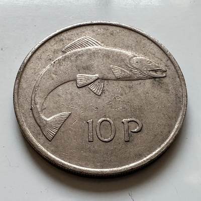 🌹外币初藏🌹🐯2025年第140场  每周二四六晚8️⃣点 接代拍 - 爱尔兰1975年10便士c