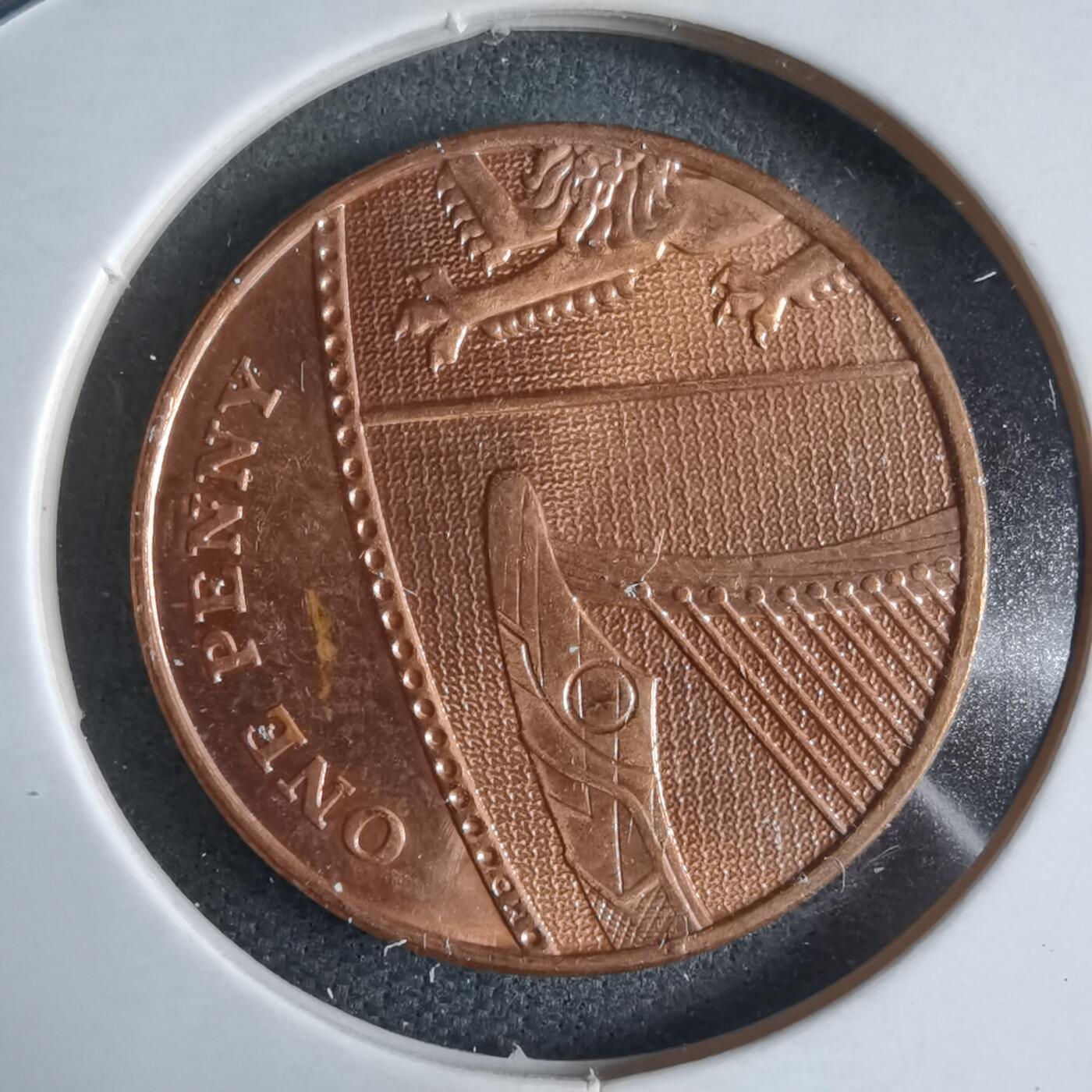 沼泽如烟--第928场 英国2008年1便士