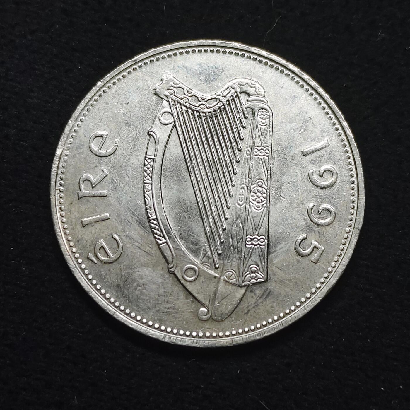 【全场包邮】纯粹捡漏拍484场（免费代拍第21场） 爱尔兰1995年爱尔兰红鹿1镑