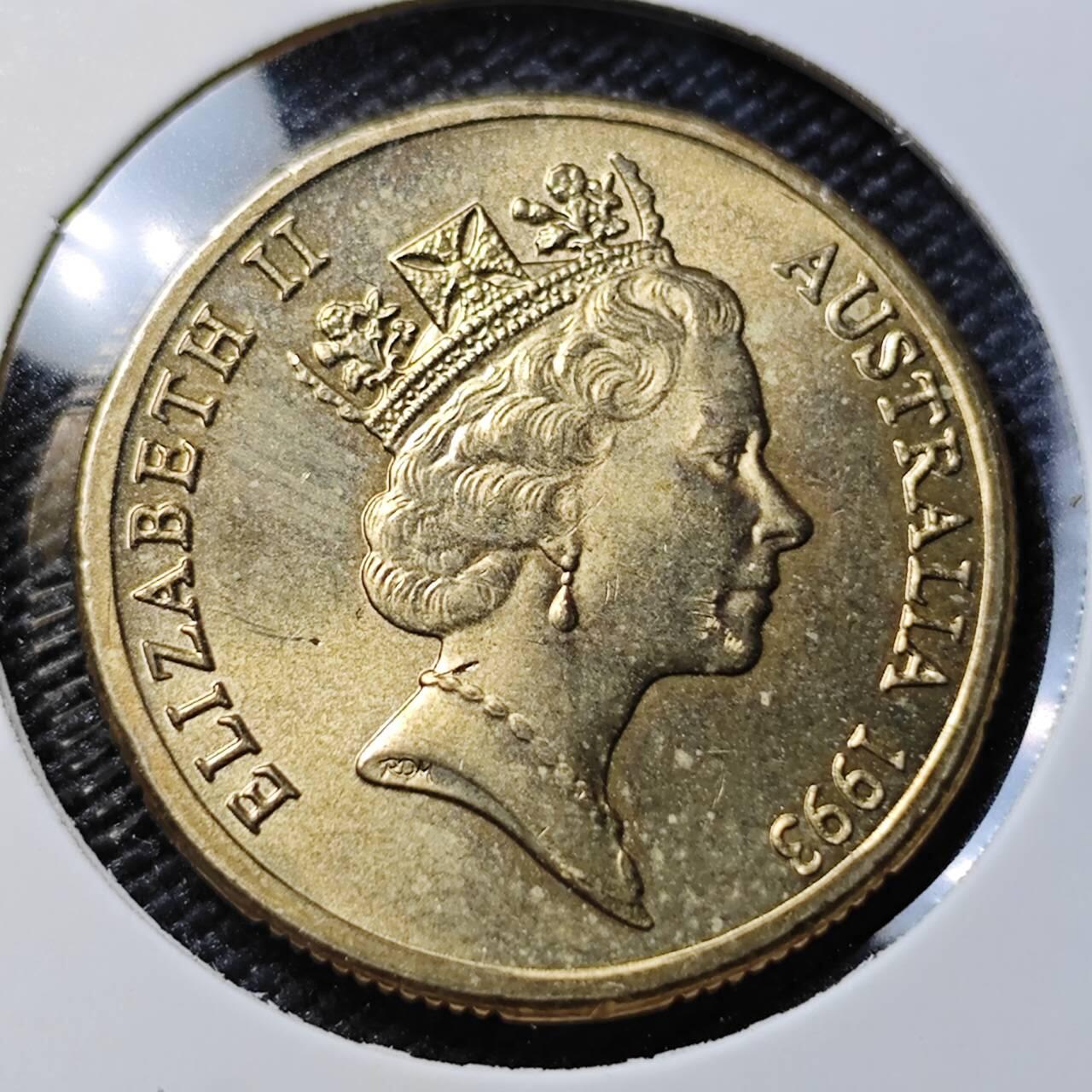 KK钱币收藏小铺 第378期  2月预留时间 周末发货  澳大利亚1元纪念币 好品