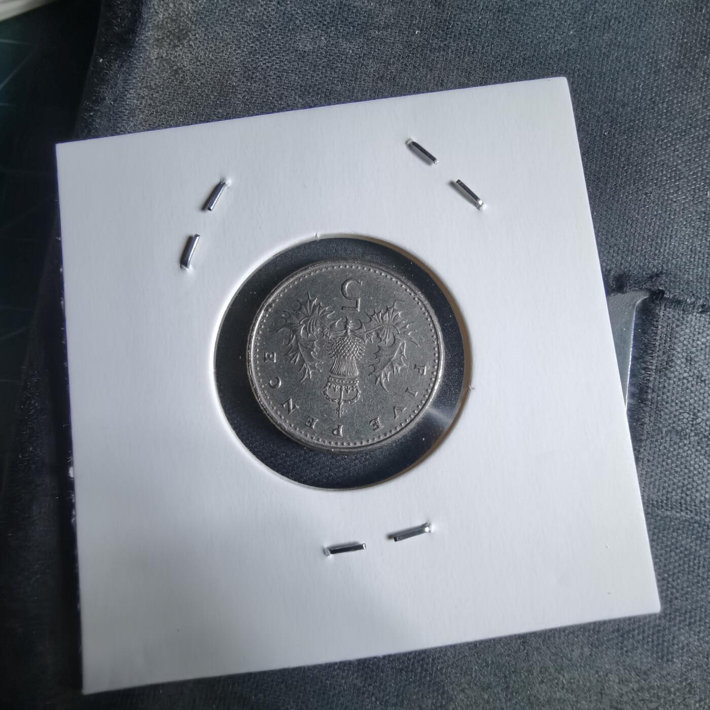 沼泽如烟--第928场 英国1991年5便士