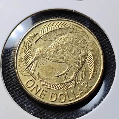 KK钱币收藏小铺 第378期  2月预留时间 周末发货 -  新西兰1元