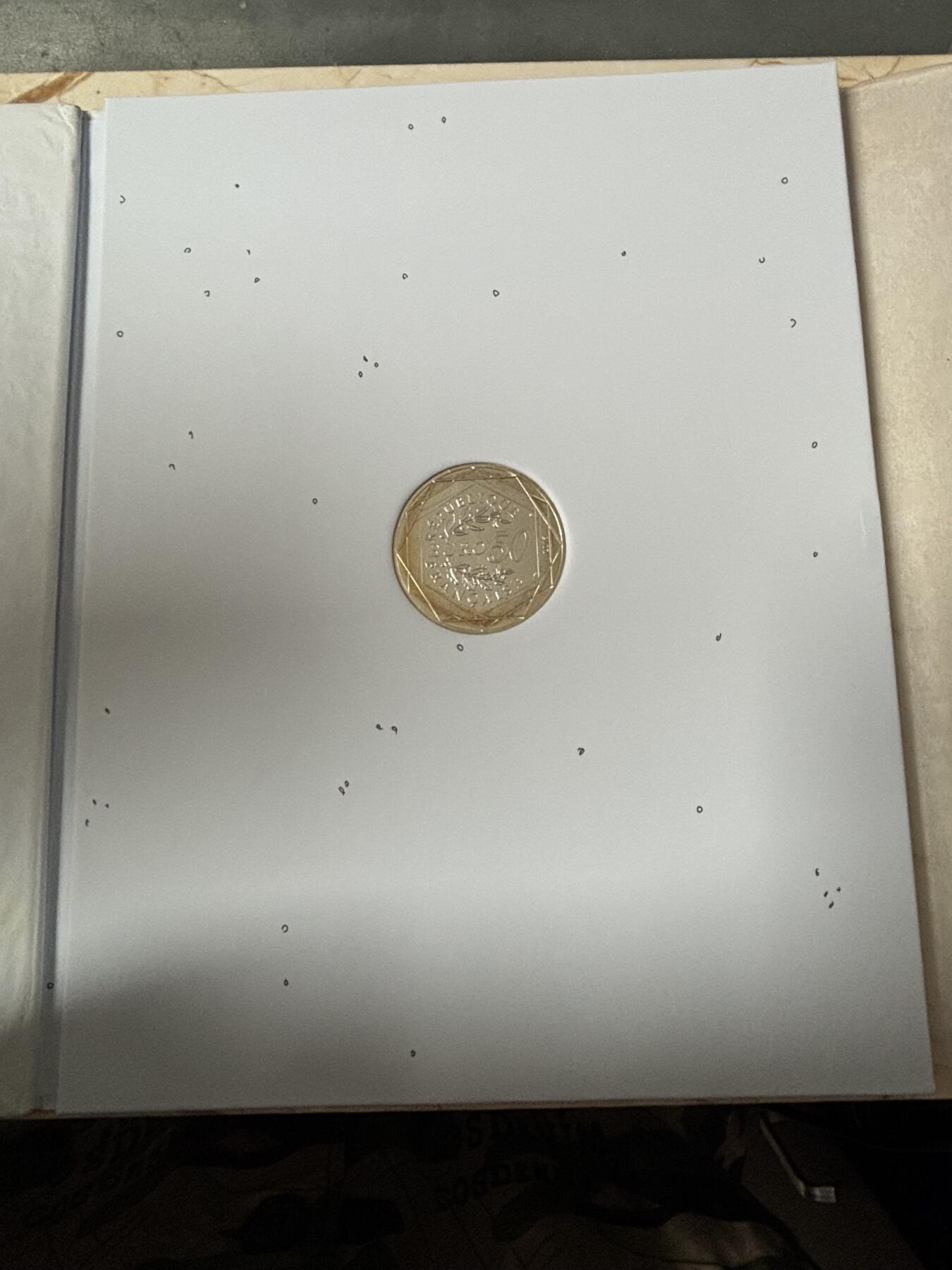 第185期拍卖 卡装法国2016年小王子美丽之旅小王子小羔羊50欧彩银币，900银，41克，发行50000枚