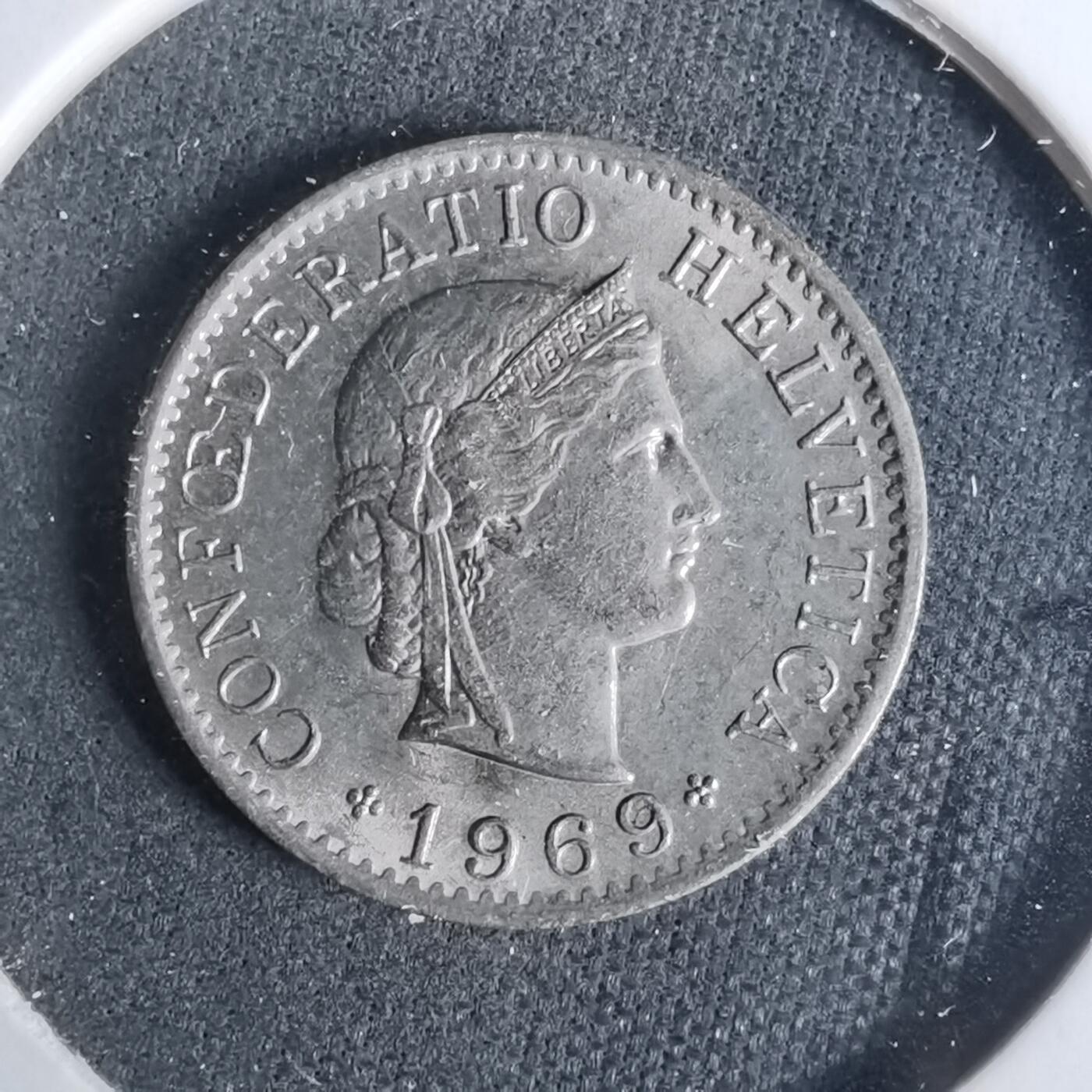 沼泽如烟--第929场 瑞士1959年五分