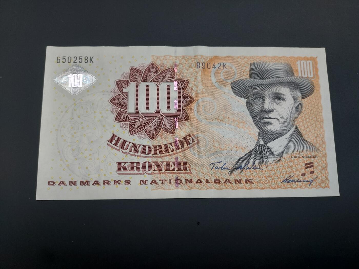 博彦收藏  12月15日 8点 钱币专场 全场包邮 丹麦 100克朗 85品左右