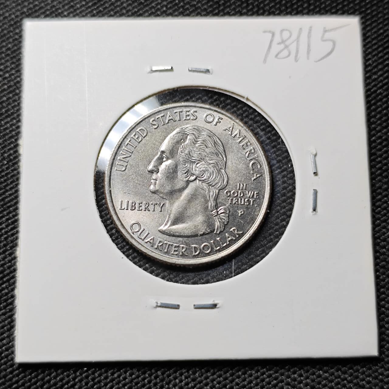 KK钱币收藏小铺 第378期  2月预留时间 周末发货  美国25分纪念币