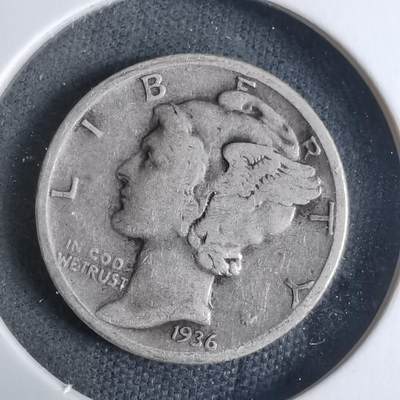 沼泽如烟--第928场 - 美国1936年十分银币