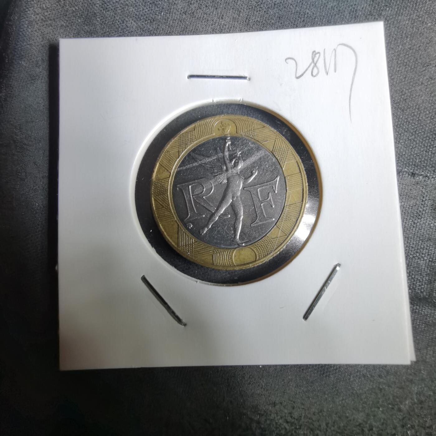 沼泽如烟--第928场 法国1989年10法郎