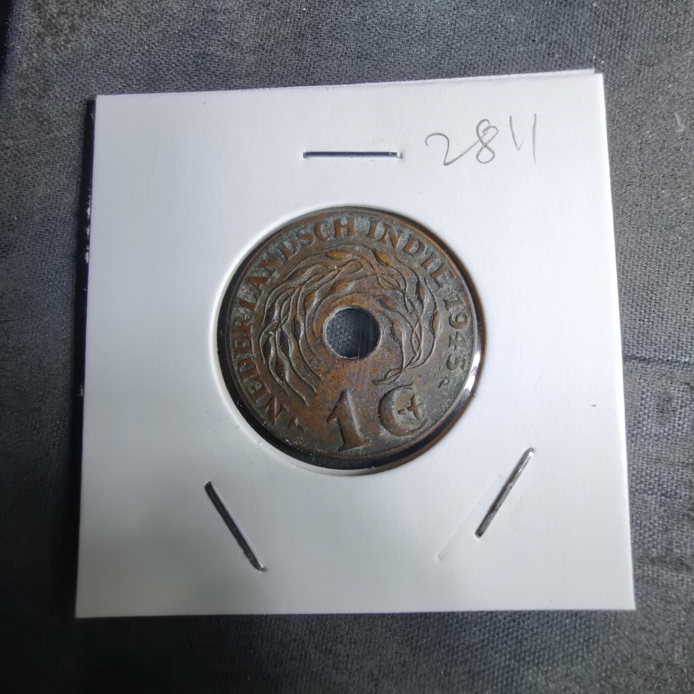 沼泽如烟--第928场 荷属东印度1945年一分