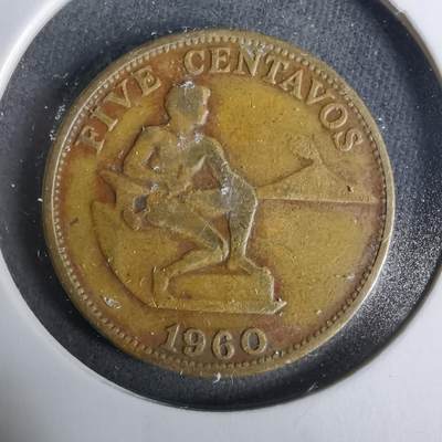 沼泽如烟--第929场 - 菲律宾1960年五分