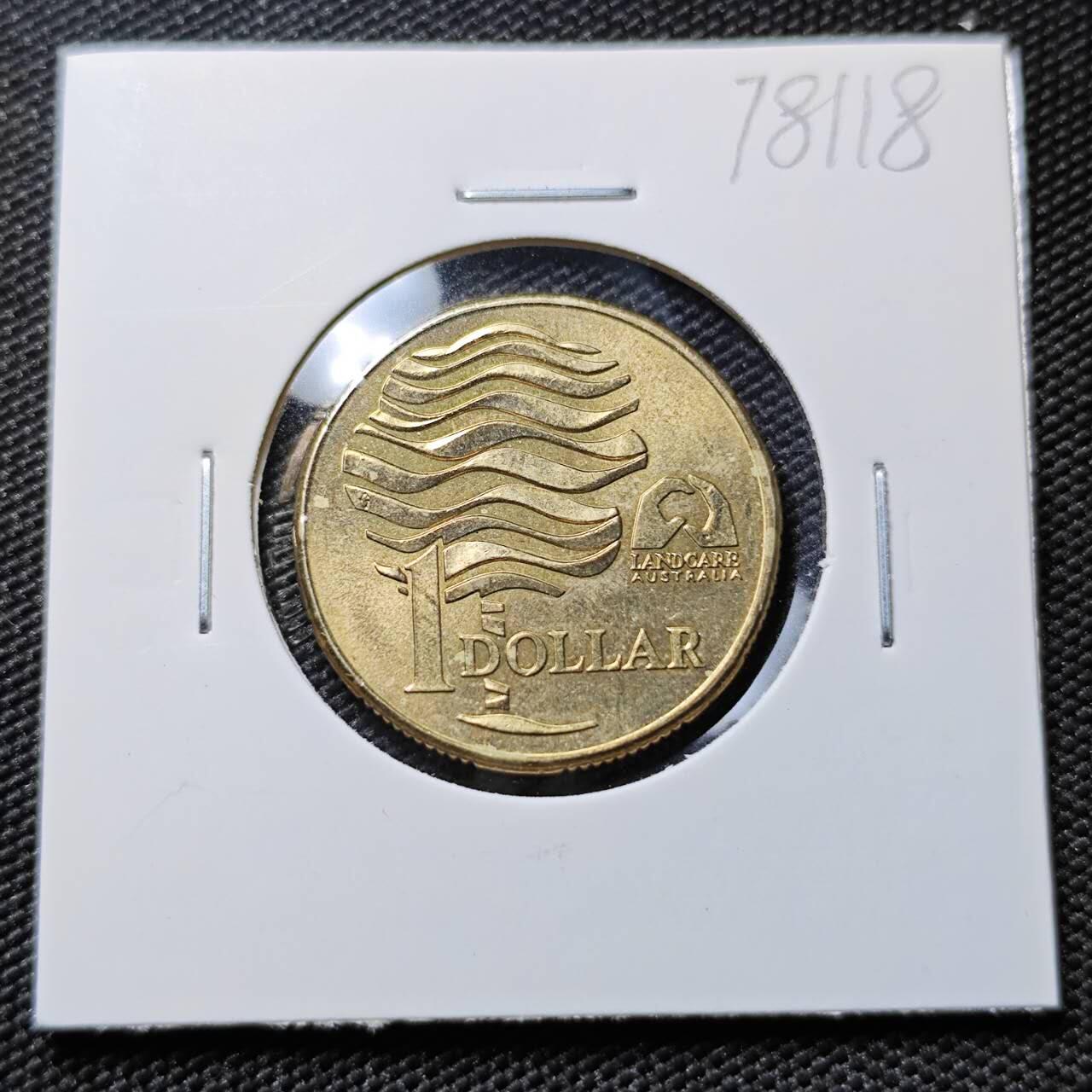 KK钱币收藏小铺 第378期  2月预留时间 周末发货  澳大利亚1元纪念币 好品