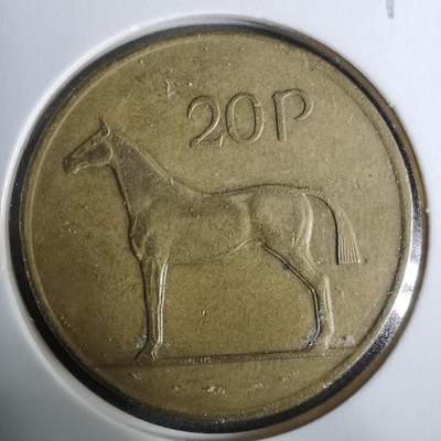 沼泽如烟--第929场 - 爱尔兰1992年20便士