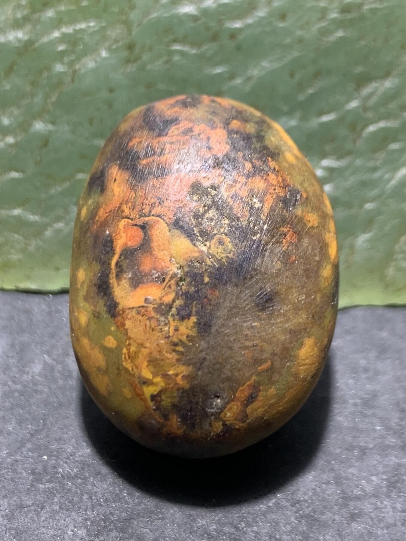 精美战国红玛瑙明料原石一个，