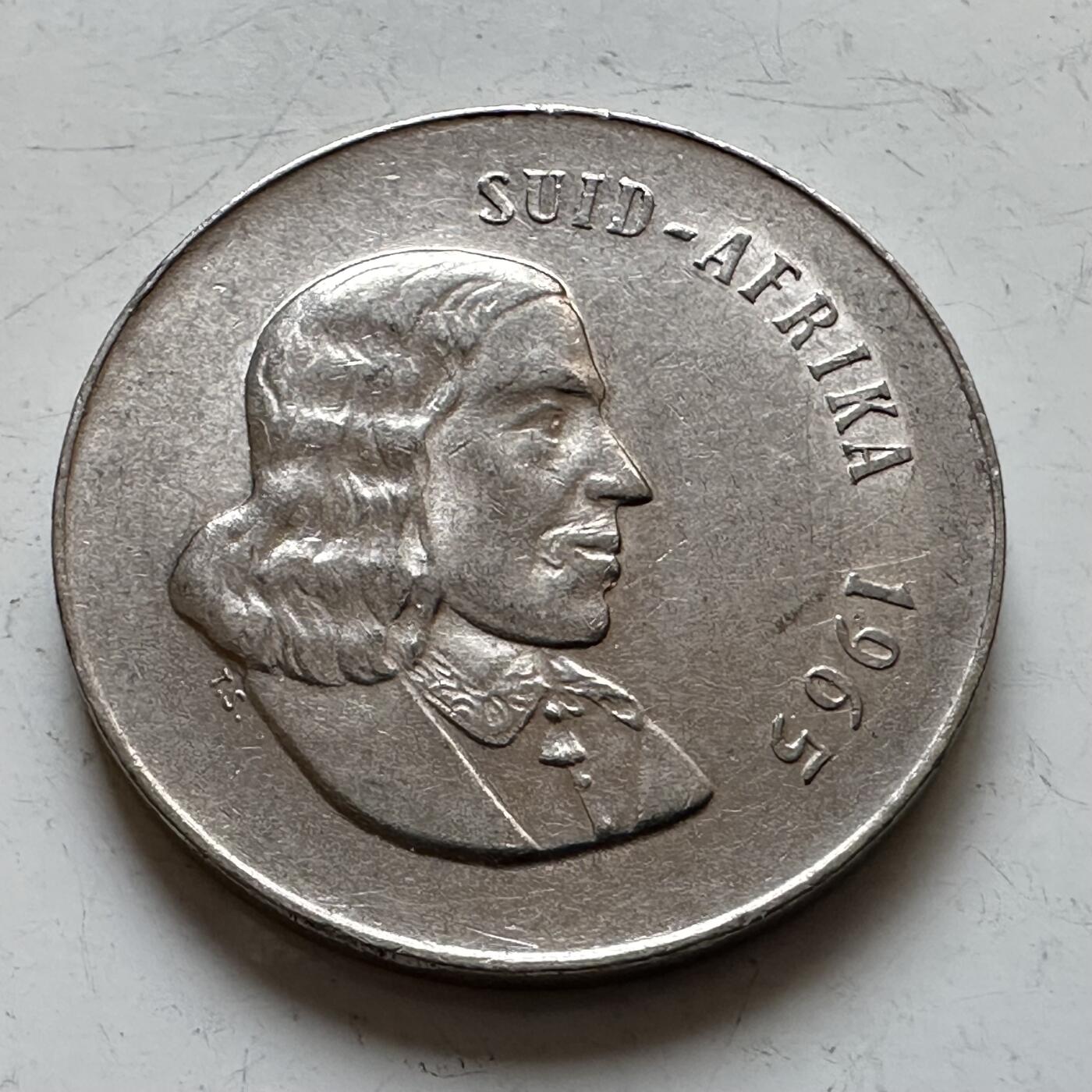 🌹外币初藏🌹🐯2025年第140场  每周二四六晚8️⃣点 接代拍 南非1965年20分