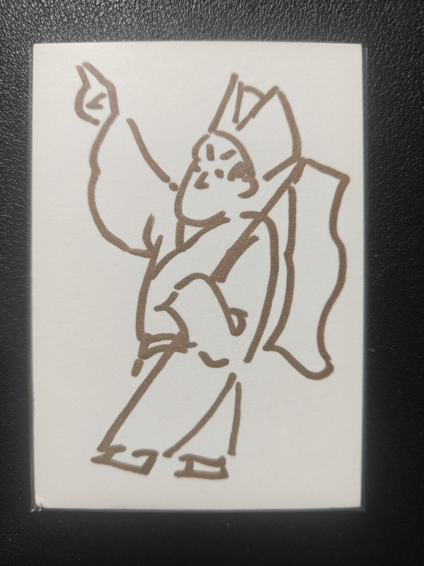 天玑星卡拍第148期《12.11周四截拍》持续收拍收评中 满赠卡需备注 【签绘卡】陈汉煜 清明上河图小人物也有自己的故事 百万粉丝博主 签绘卡