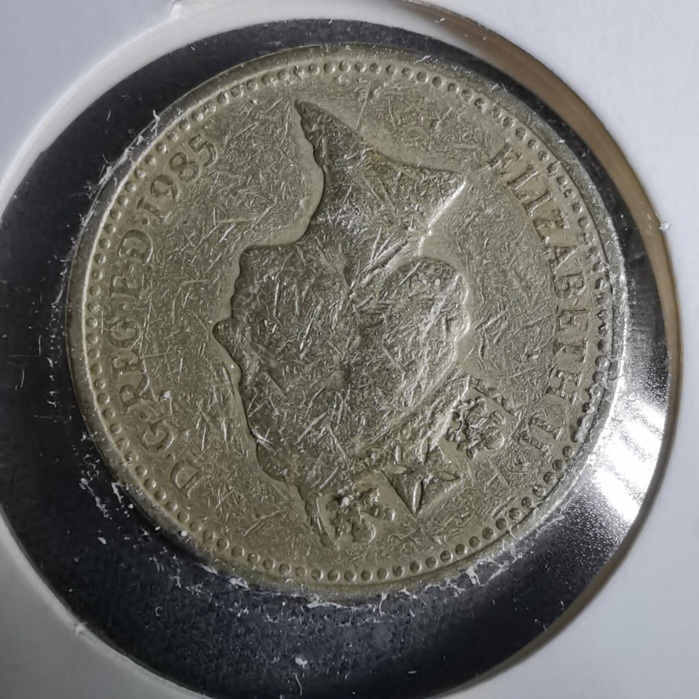 沼泽如烟--第929场 英国1985年一磅