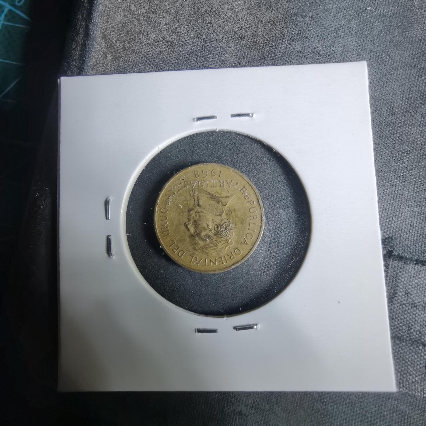 沼泽如烟--第929场 乌拉圭1968年1比索