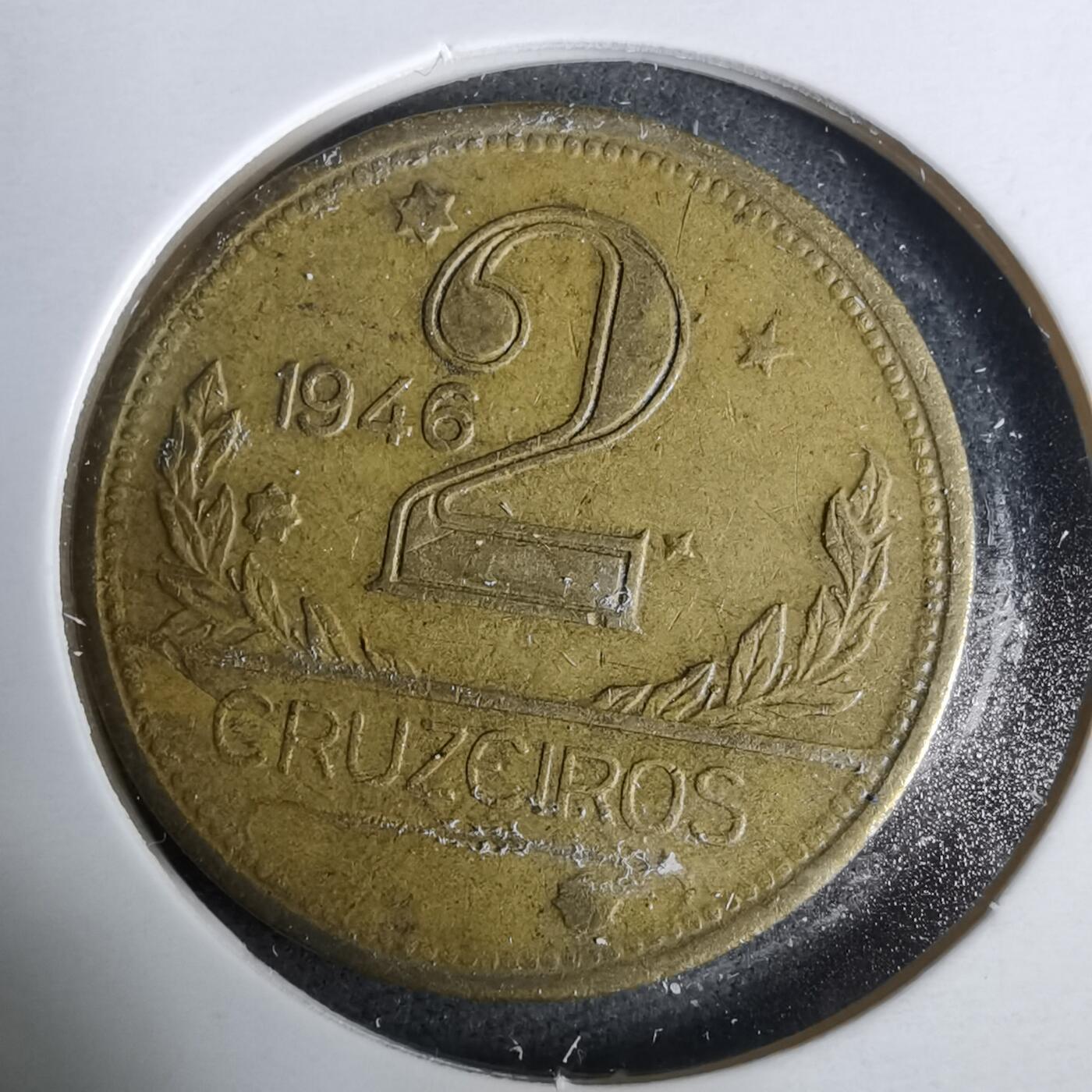 沼泽如烟--第929场 巴西1946年2克鲁塞罗