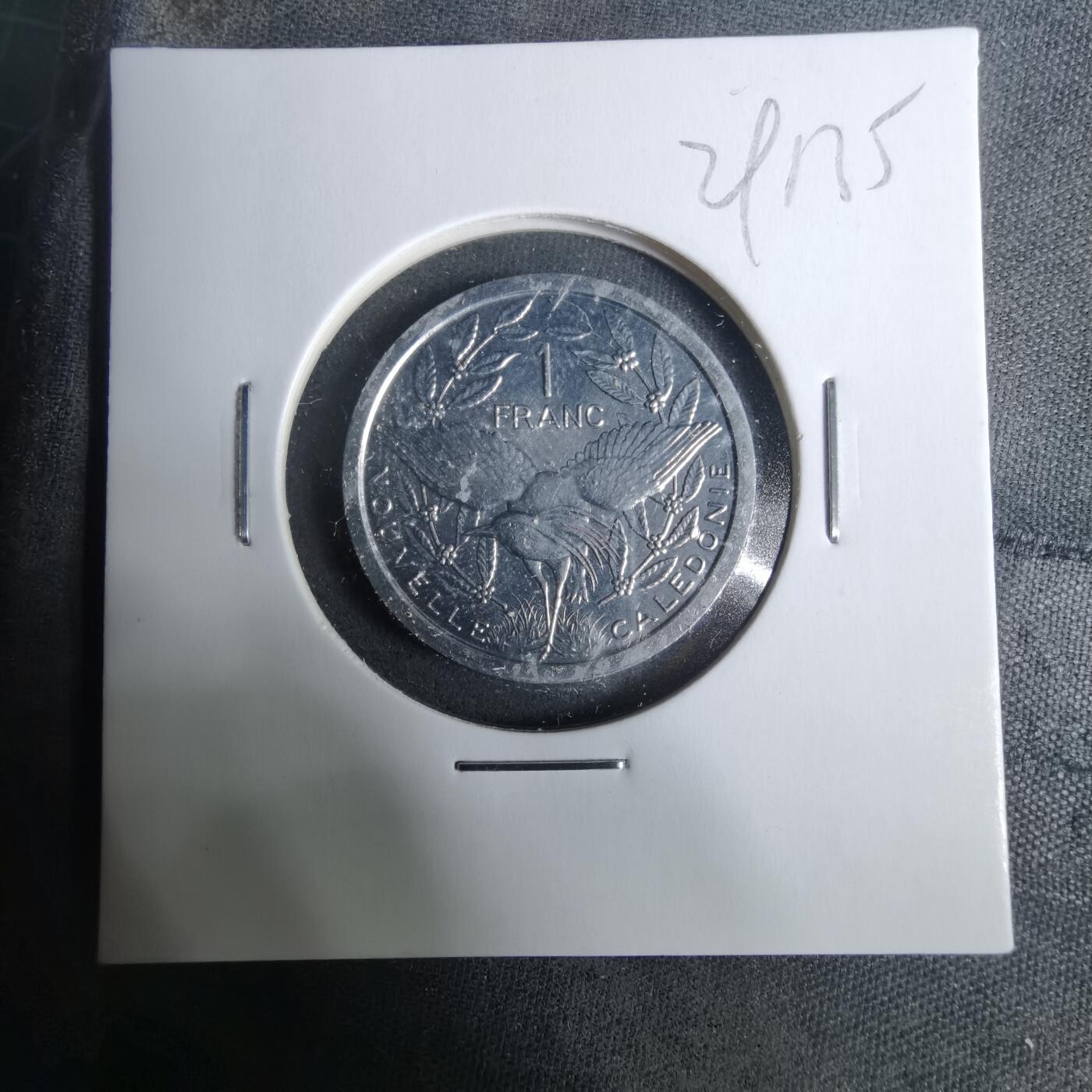 沼泽如烟--第929场 法属新喀里多尼亚1988年1法郎