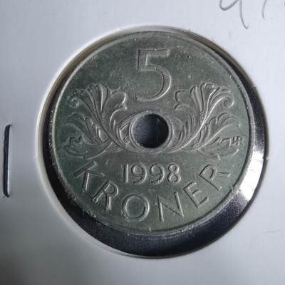 沼泽如烟--第929场 - 挪威1998年5克朗