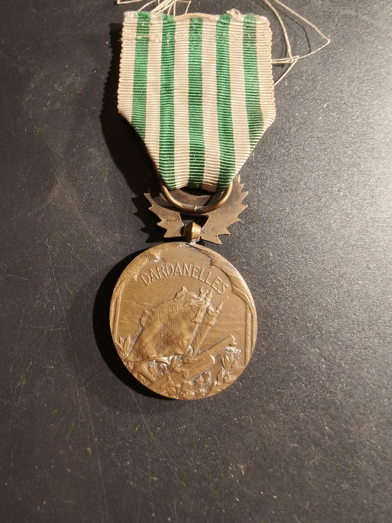 老王徽章第169期 法国一战达达尼尔战役奖章