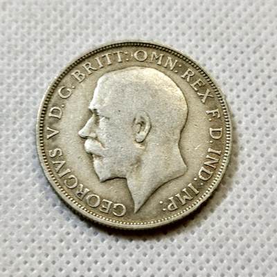 甄臻铺-世界币章拍卖（第43期）送拍享返佣金等优惠多多 - 英国1921年乔治五世1弗洛林银币 11.3克