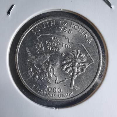 沼泽如烟--第928场 - 美国2000年25分纪念币