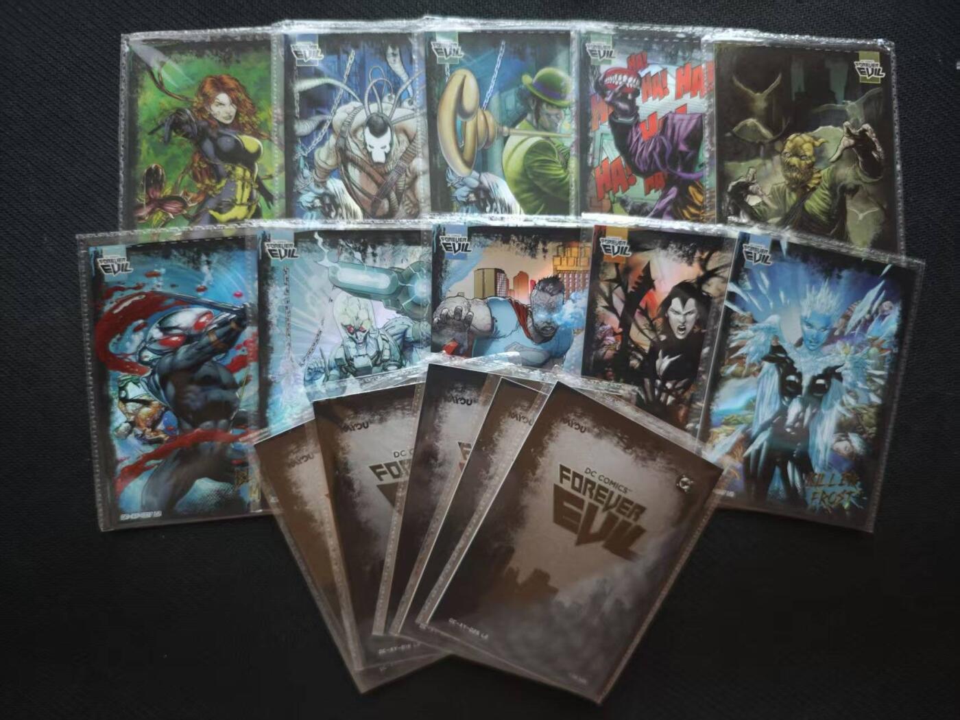 龙虎卡牌六七场 （无佣金，周六结拍，欢迎送拍） 15张不重复 卡游dc 美漫厚卡