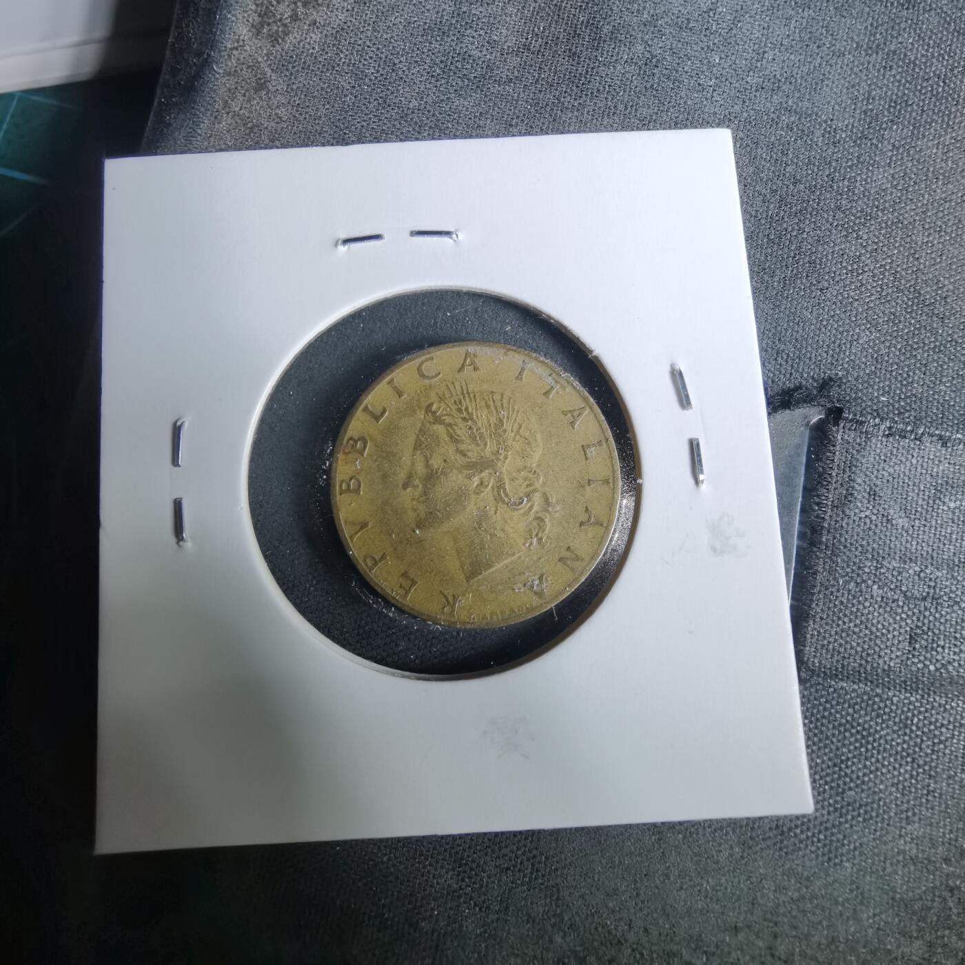 沼泽如烟--第929场 意大利1958年20里拉