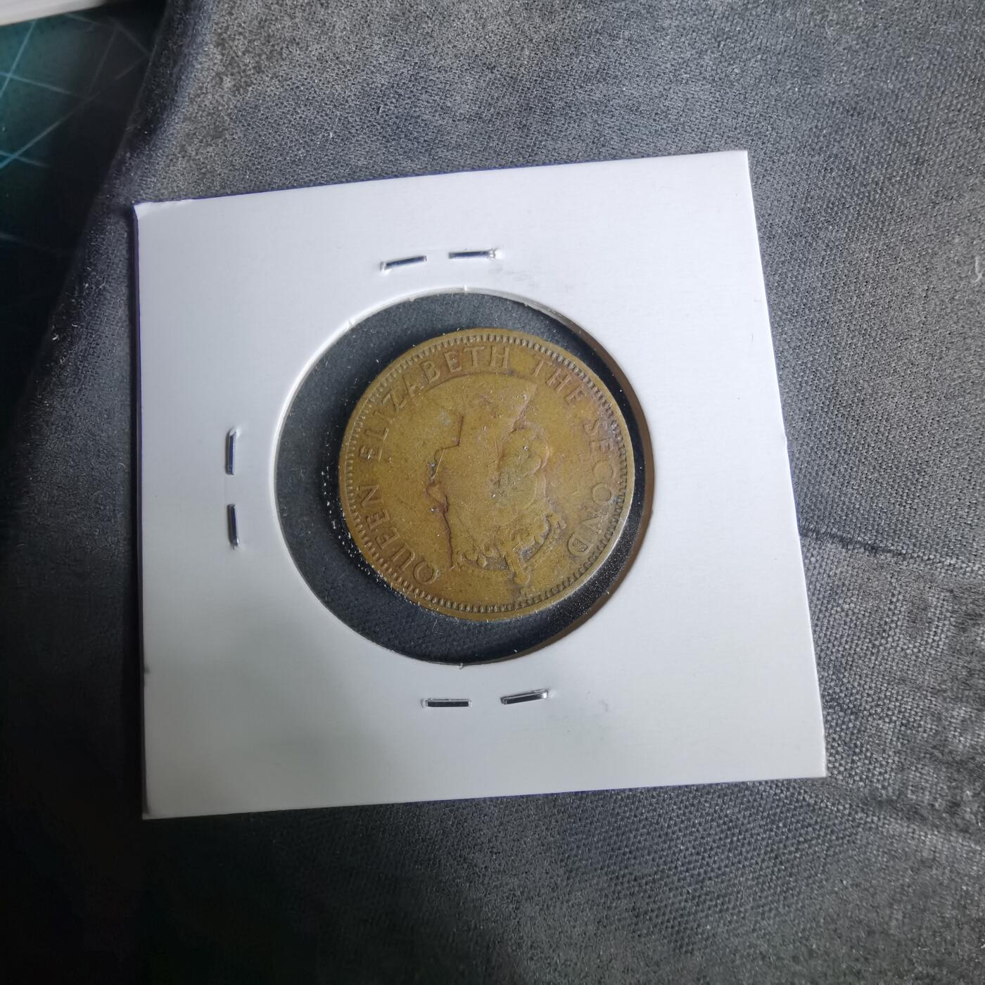 沼泽如烟--第929场 牙买加1966年半便士