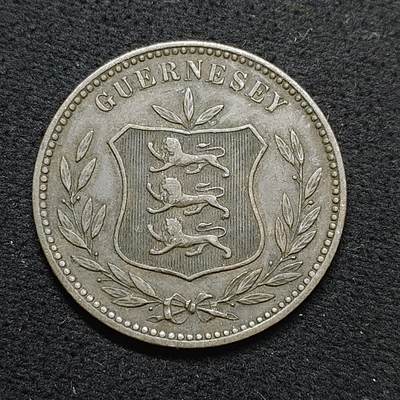 【全场包邮】纯粹捡漏拍484场（免费代拍第21场） - 根西1911年8道布大铜币