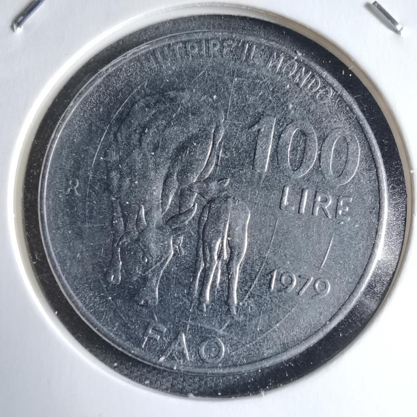 沼泽如烟--第928场 意大利1979年100里拉