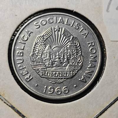 KK钱币收藏小铺 第378期  2月预留时间 周末发货 -  1966罗马尼亚25巴尼
