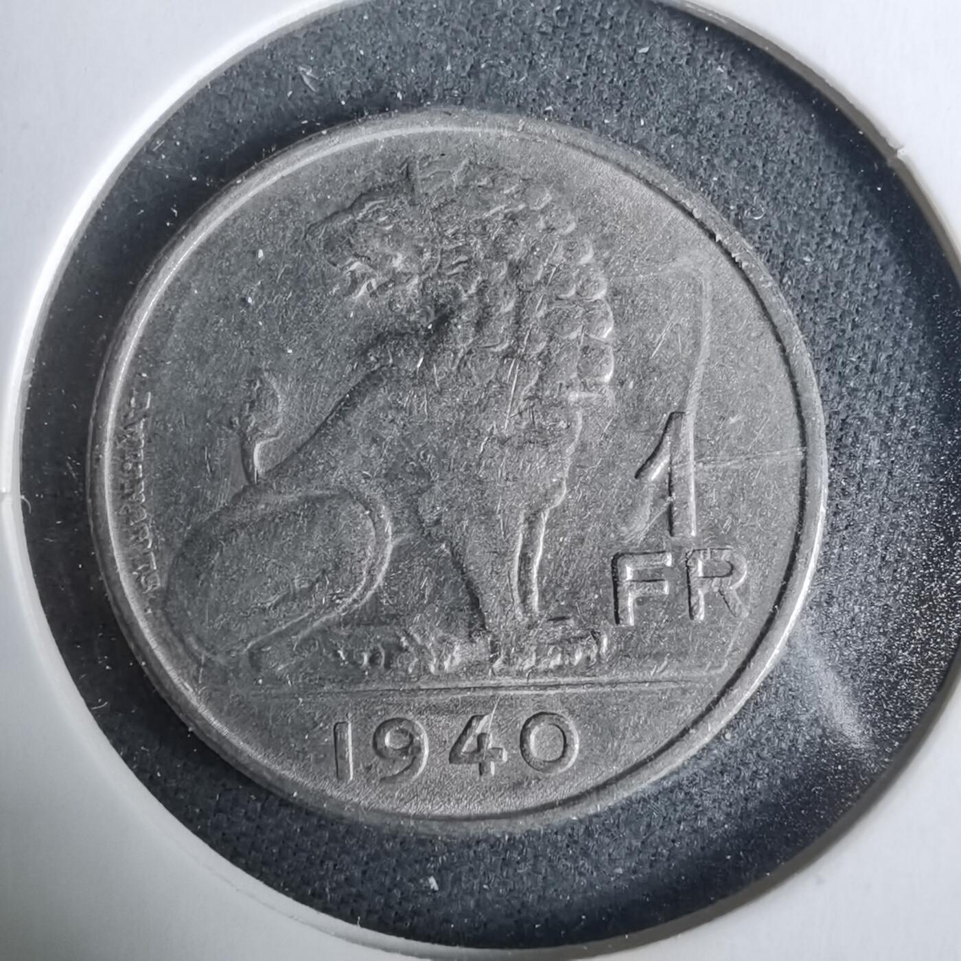 沼泽如烟--第929场 比利时1940年1法郎