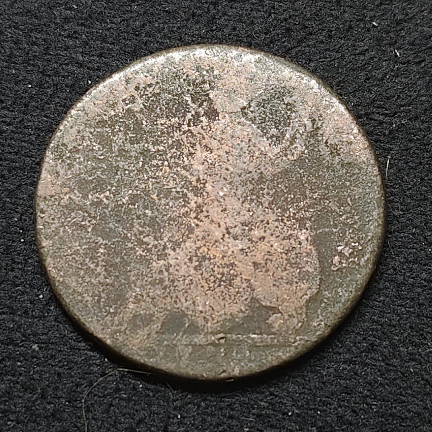 【全场包邮】纯粹捡漏拍484场（免费代拍第21场） 英国（年份磨损）乔治二世半便士铜币