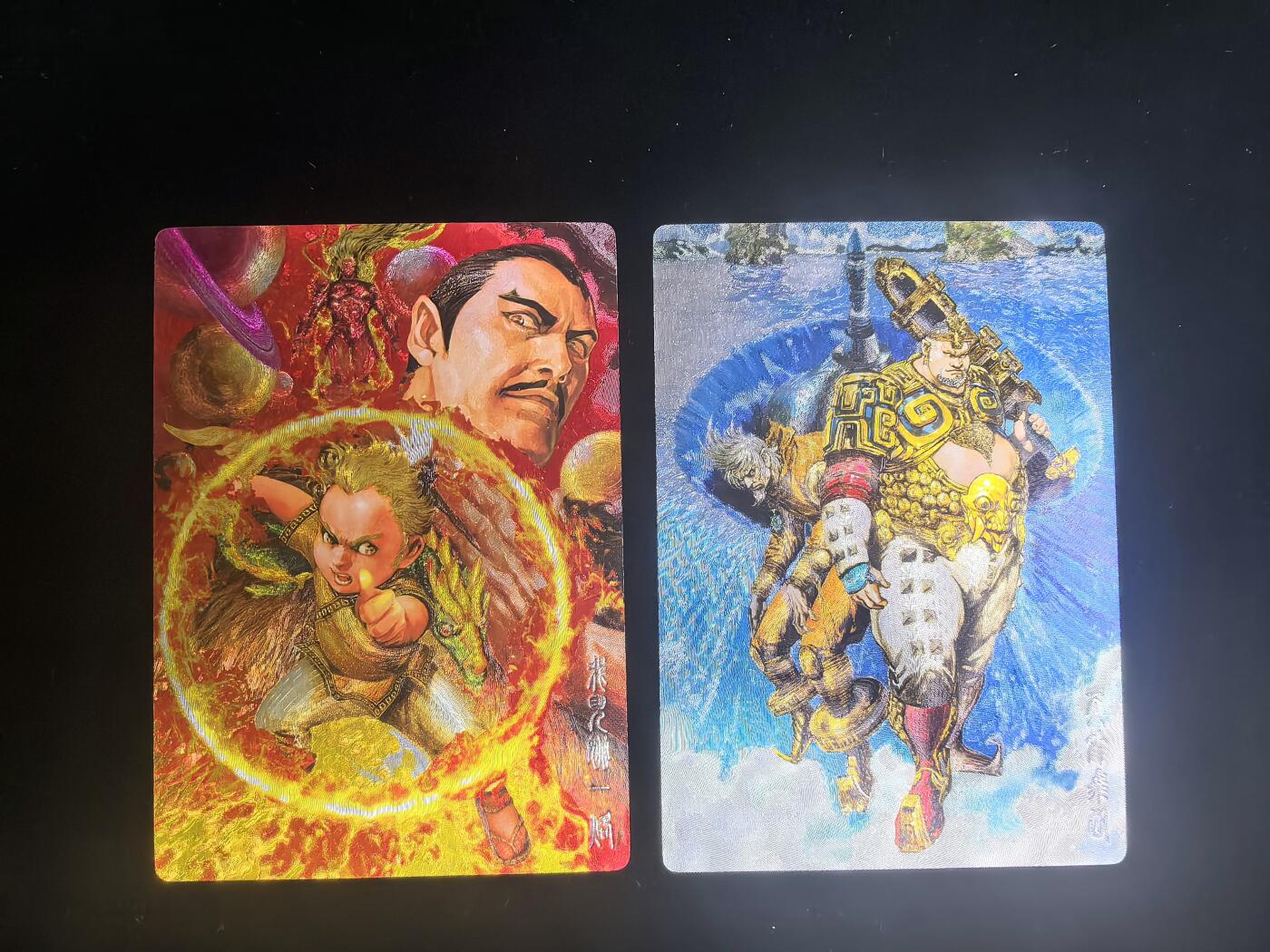 无佣金 不寄存 不收拍 链接少  主攻奇点（有大佬赞助）需要多宫大佬请私聊 部分卡牌设有底价（不想玩的那么累，即使有底价也会比市场价便宜的多，懂的自然懂） 拒绝小号抬价 大家放心拍 所有拍品部分套有卡膜 部分卡牌多宫 自制卡牌 不包厂瑕 放大镜 品控 勿拍 流拍商品会循环 感谢大家支持 留个关注 不定时上新 谢谢 奇点卡牌 港漫 山海2张