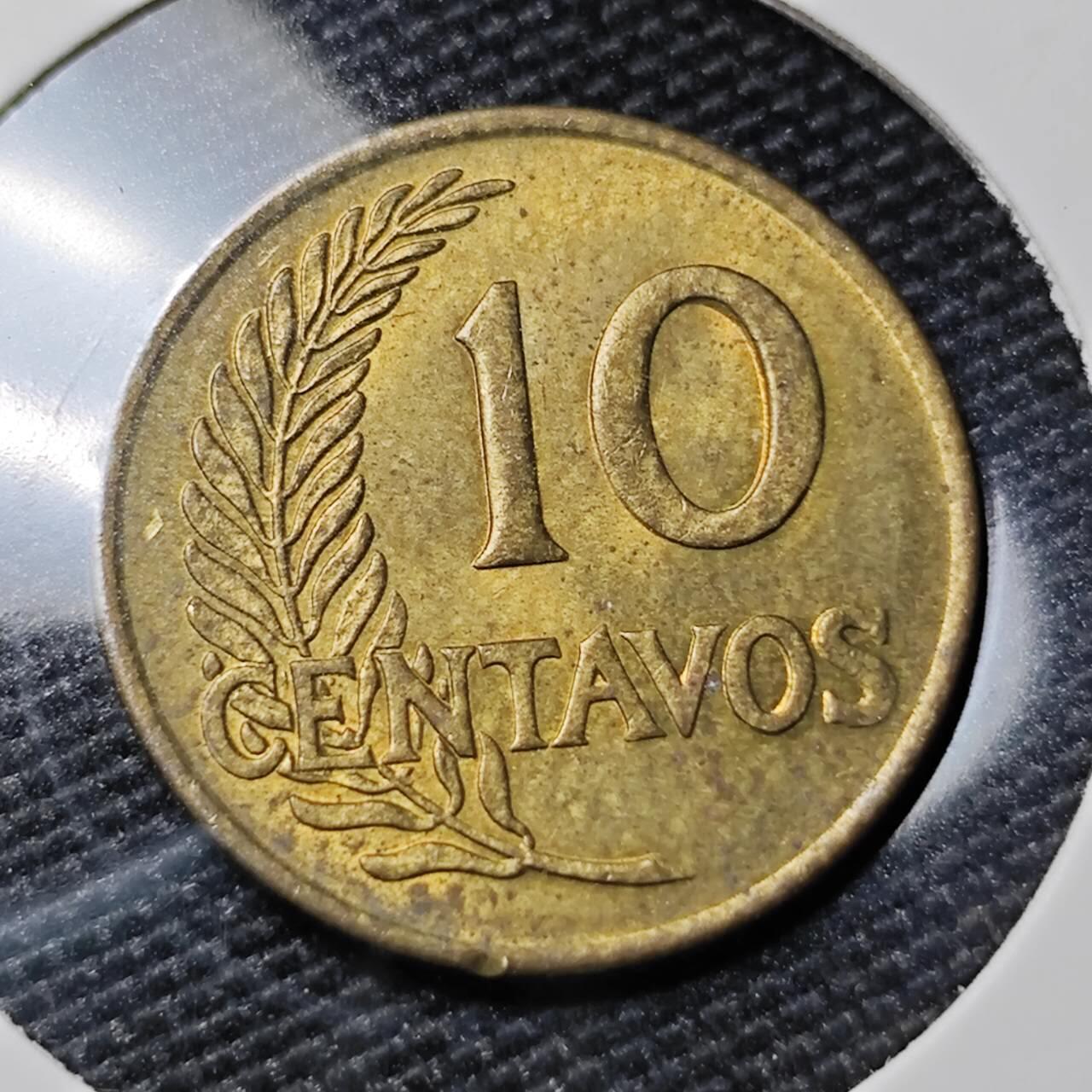 KK钱币收藏小铺 第378期  2月预留时间 周末发货  1964秘鲁10分铜币